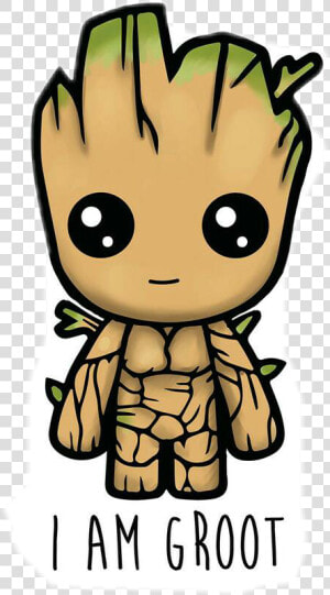 Am Groot Cute Baby Groot Guardians Clipart   Png Download   Drawings Groot  Transparent Png
