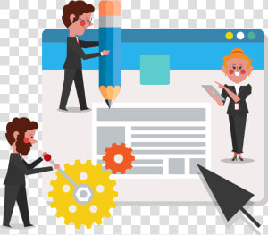 Transparent Employee Png   Content Writer Clipart  Png Download