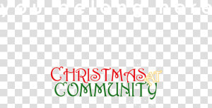 Web 2 Christmas Overlay Header   Calligraphy  HD Png Download