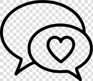 Love Conversation   Scalable Vector Graphics  HD Png Download