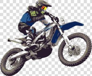 Dirt Biker Transparent Image   Motocross Png  Png Download