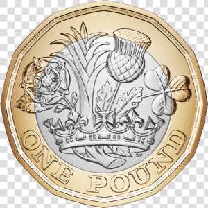 1 Pound Coin  HD Png Download