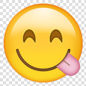  emoji  tongue  smiley  smile   Emoji Icons Transparent Background Emoji Png  Png Download