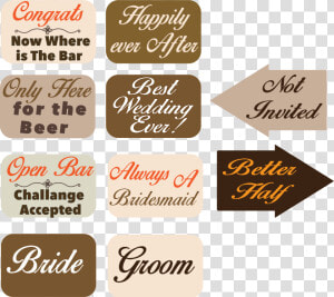 Transparent Wedding Photo Props  HD Png Download