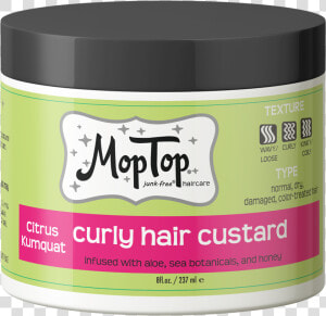Moptop Curly Hair Custard  HD Png Download