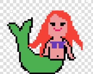 Aerial The Little Mermaid   Chara Reaper Sprite Reapertale  HD Png Download