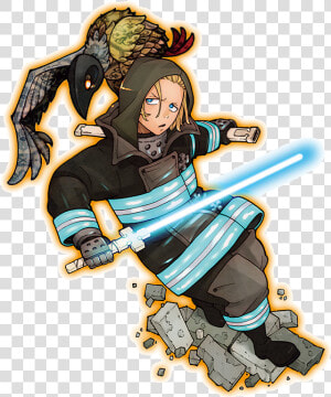 Arthur In Bunker Gear   Fire Force Volume 2  HD Png Download