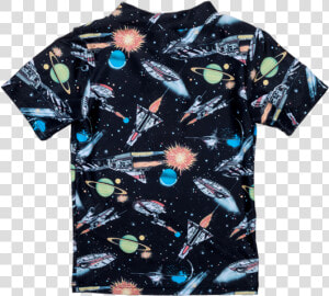 Rock Your Kid Space Invader Rashie   Rash Guard  HD Png Download