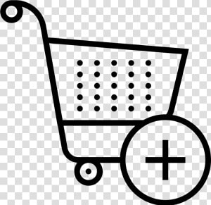 Add Shopping Cart Icon   Shopping Trolley Icon Old  HD Png Download
