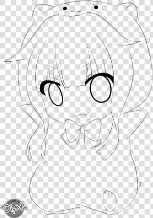 Lineart Of Hamster   Line Art  HD Png Download
