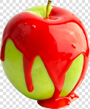 Red Paint On Apple Png Image   Apple Paint Png  Transparent Png