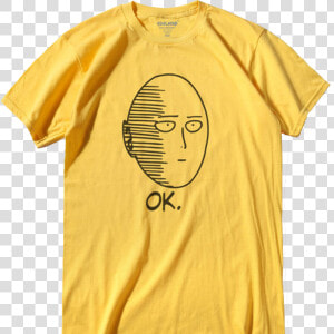 One Punch Man T shirt   Anime T Shirts One Punch Man  HD Png Download