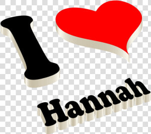Hannah Heart Name Transparent Png   Portable Network Graphics  Png Download