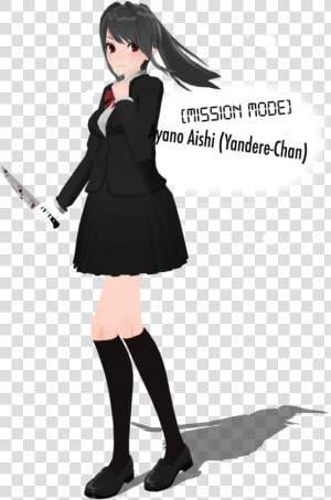 Model Mmd Dl Ayano Aishi  HD Png Download