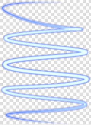  swirl  blue  effect  cool  tumblr  line  overlay   Neon Spiral Png  Transparent Png