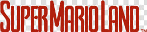  logopedia10   Super Mario Land  HD Png Download