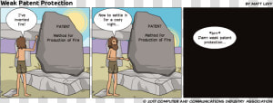 Cartoon Computer 2png   Software Patent Cartoon  Transparent Png