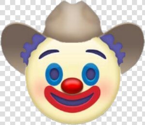 Emoji Yeehaw Yeehonk Clown Cowboy Clipart   Png Download   Clown Cowboy Emoji  Transparent Png