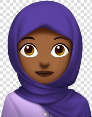 Hijab Emoji  HD Png Download