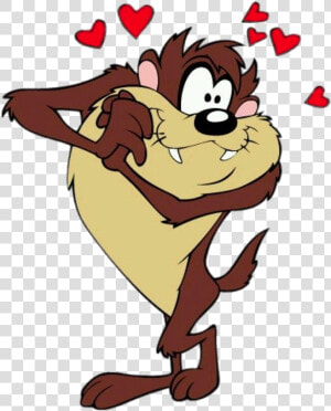 Taz The Tazmanian Devil In Love   Tasmanian Devil Looney Tunes  HD Png Download