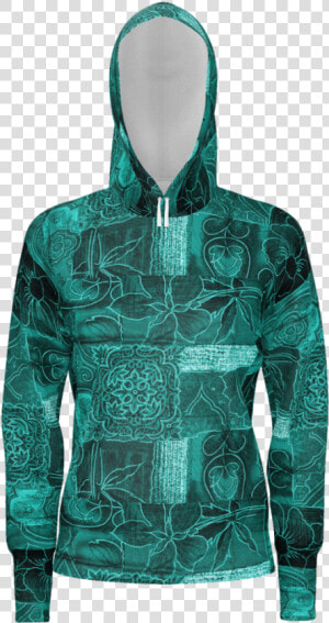 Green Abstract Pattern Hoodie   Hoodie  HD Png Download