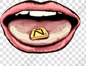 Mouth Clipart Tongue   Baidu Tieba  HD Png Download