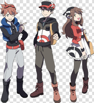 Pokemon Gaia Player Character  HD Png Download