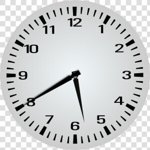 Home Accessories measuring Instrument clock   20 Minutes Past 11  HD Png Download