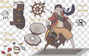 Junkrat Png  Transparent Png