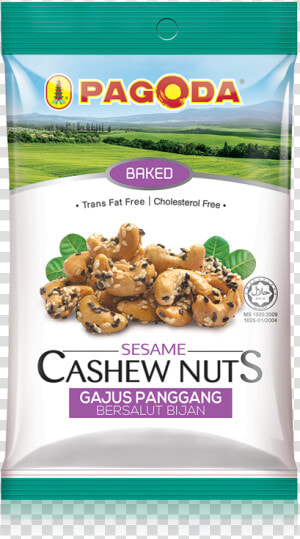 Pagoda Baked Cashew Nut  HD Png Download