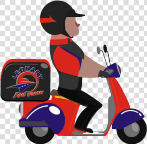 Leonary   Fast Delivery   Vespa  HD Png Download