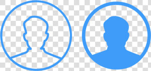 Profile Icons Ux Vector Logo Illustration Ui App Profile   Profile Icon Png Blue  Transparent Png