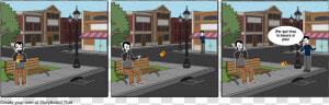 While The Auto Waits Comics  HD Png Download