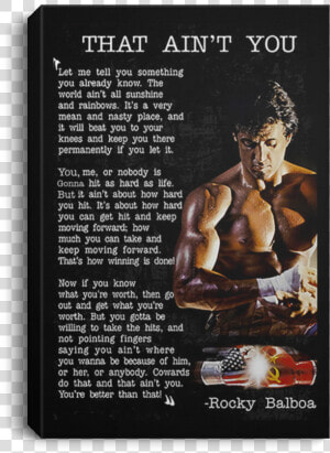 Rocky That Ain T You  HD Png Download