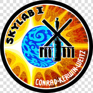 Skylab 1 Mission Patch  HD Png Download