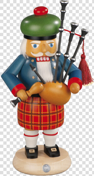Scotsman With Bagpipe   Nutcracker  HD Png Download