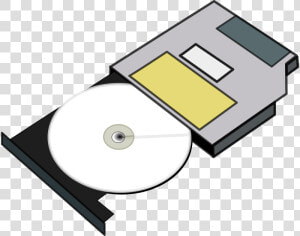 Hd Free Slim Cd   Cd Rom Drive Clipart  HD Png Download