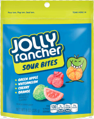 Jolly Rancher Sour Bites 8oz   Natural Foods  HD Png Download