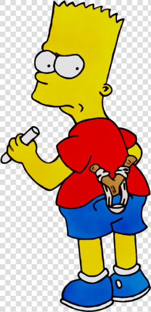 Bart Simpson Lisa Simpson Homer Simpson Marge Simpson   Bart Simpson Drawing  HD Png Download