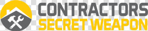 Contractors Secret Weapon   Orange  HD Png Download
