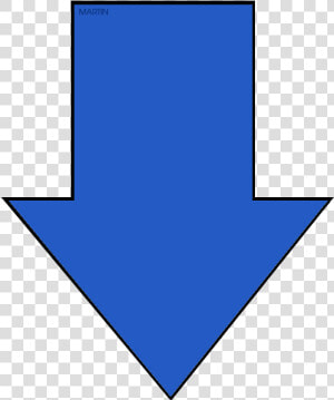 Blue Arrow   Arrow Down Pink Clip Art  HD Png Download