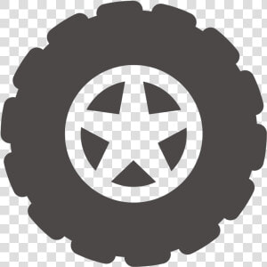 Off road Tire   Royal Enfield Star Stickers  HD Png Download