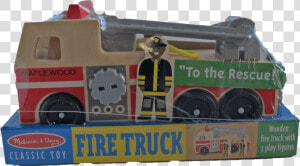 Customized Maplewood Fire Truck   Melissa And Doug Fire Truck  HD Png Download