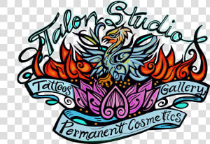 Talon Studio Tattoo   Graphic Design  HD Png Download