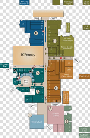 Directory Map Image   Floor Plan  HD Png Download