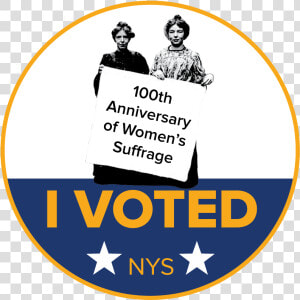 New York State   Voted 100 Years Women  HD Png Download