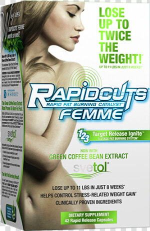 Allmax Nutrition Rapidcuts Femme  HD Png Download