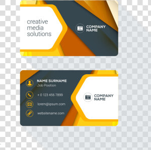 Business Card Design And Logo Templates Best   Creative Visiting Card Design  HD Png Download