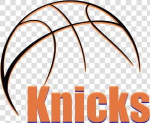 Transparent Knicks Logo Png   Basketball  Png Download