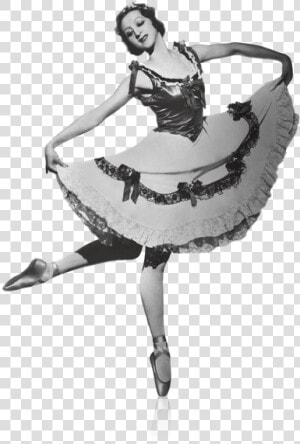 Dancer Lady Vintage Dress   Vintage Dancer Transparent  HD Png Download
